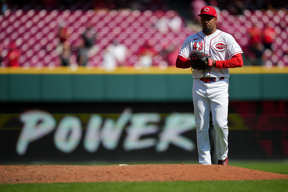 Reds closer Alexis Diaz